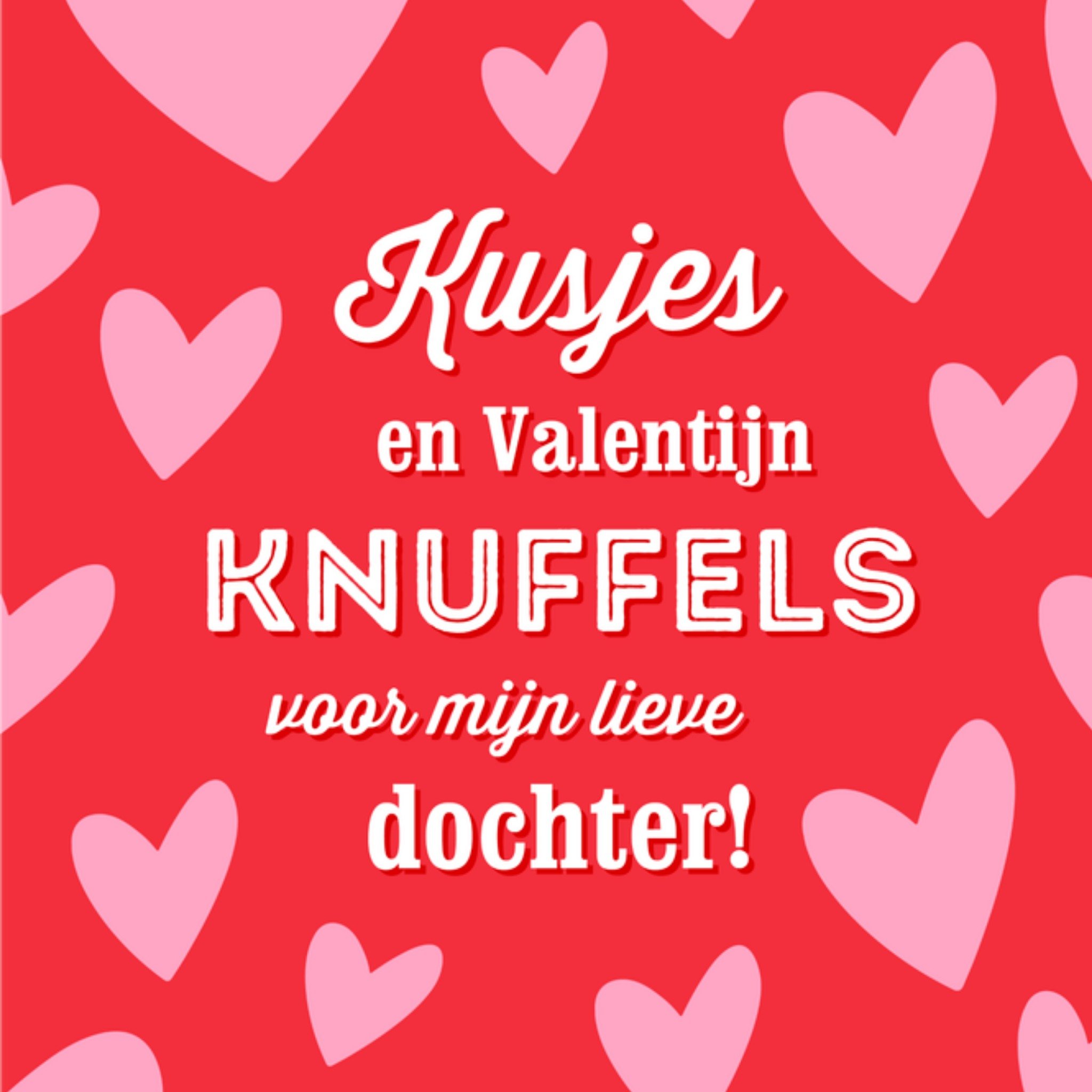 Greetz Valentijnskaart Knuffels Dochter Vierkant