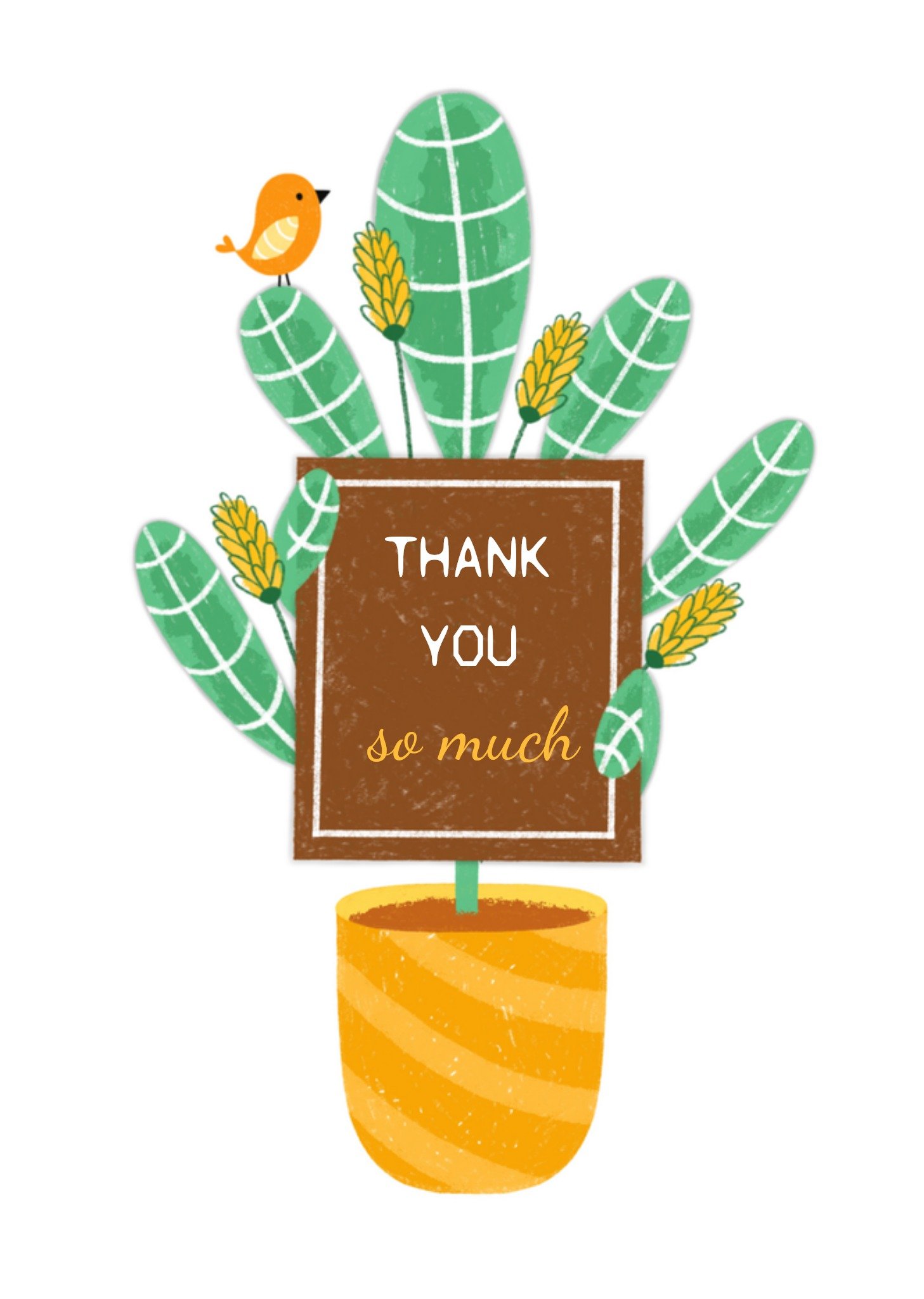 Bedanktkaart Oom Kaart Marieke Witke