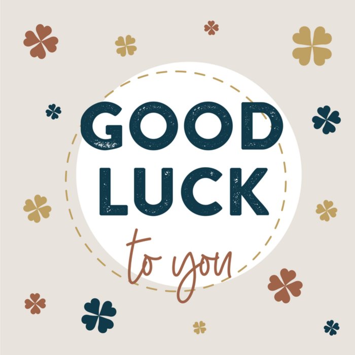 Papercute | Succes kaart| Good Luck to you | gelukkig