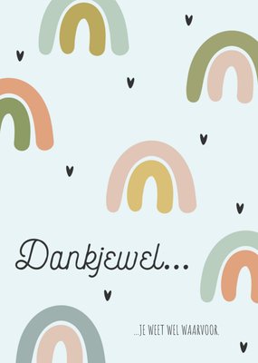 Bedankt kaart | Luckz | Lief