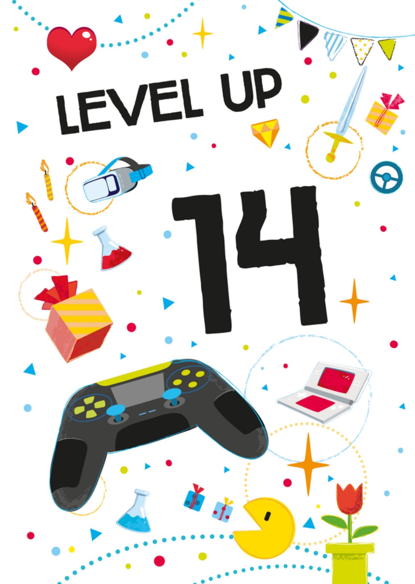 Verjaardag Game Kaart TMS