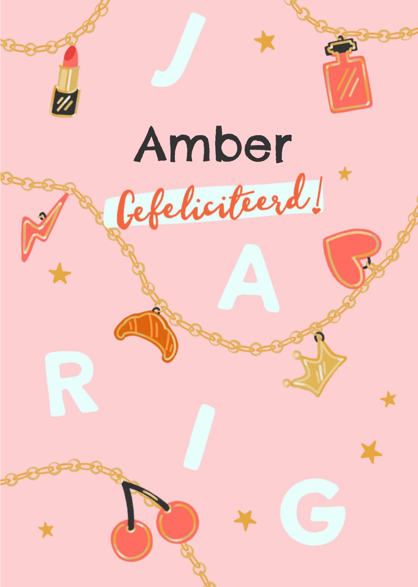 Verjaardagskaart Bedelarmband Greetz