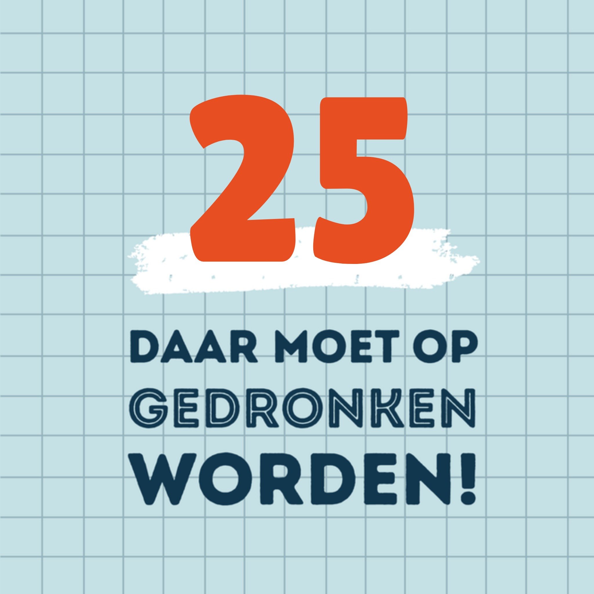 Greetz Verjaardagsuitnodiging Vrolijk Feest Vierkant