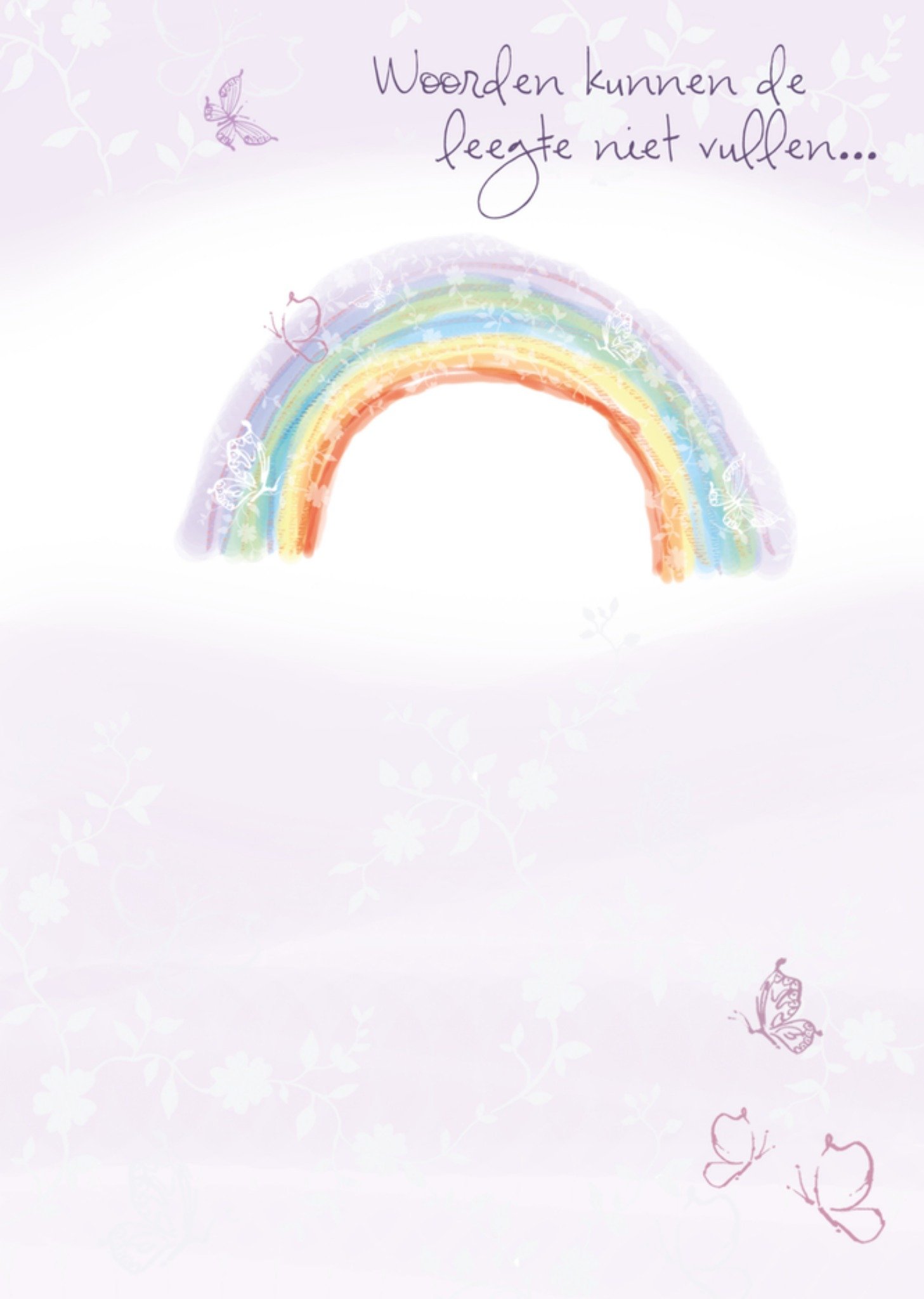 Condoleancekaart miskraam Kaart Paperclip