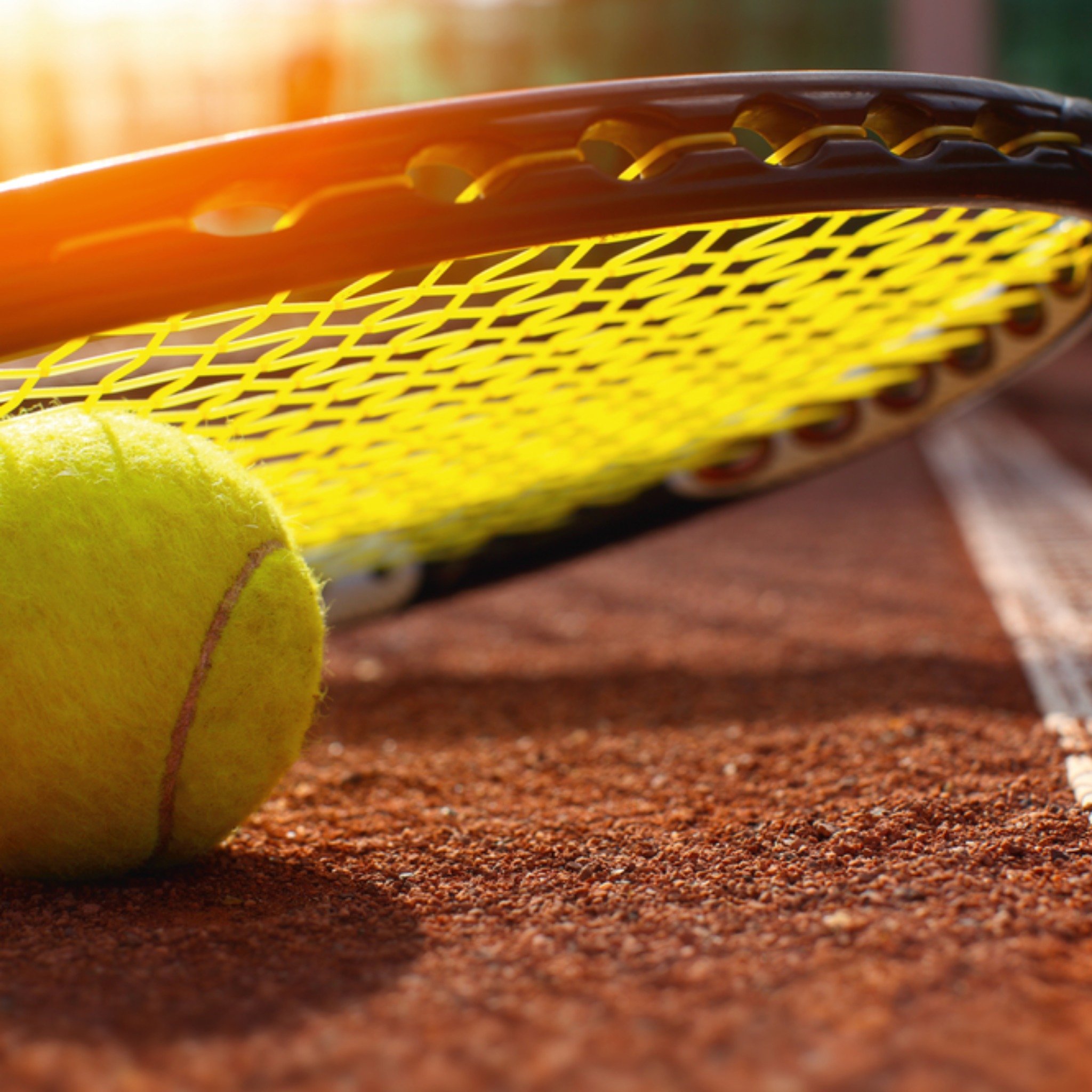 Paperclip Sport tennissen Vierkant