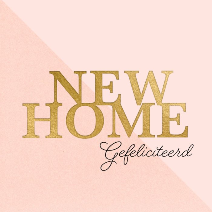 Greetz | Nieuwe woning kaart | typografie