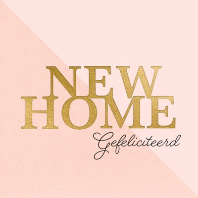 Greetz | Nieuwe woning kaart | typografie