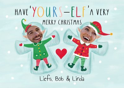 Greetz | Kerstkaart | Elf | Merry Christmas