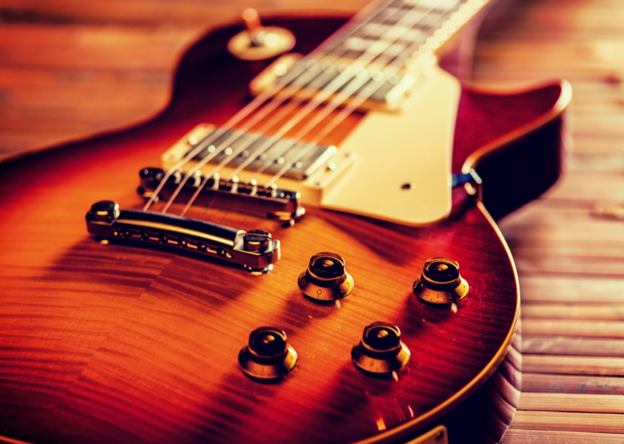 Gitaar Kaart Paperclip