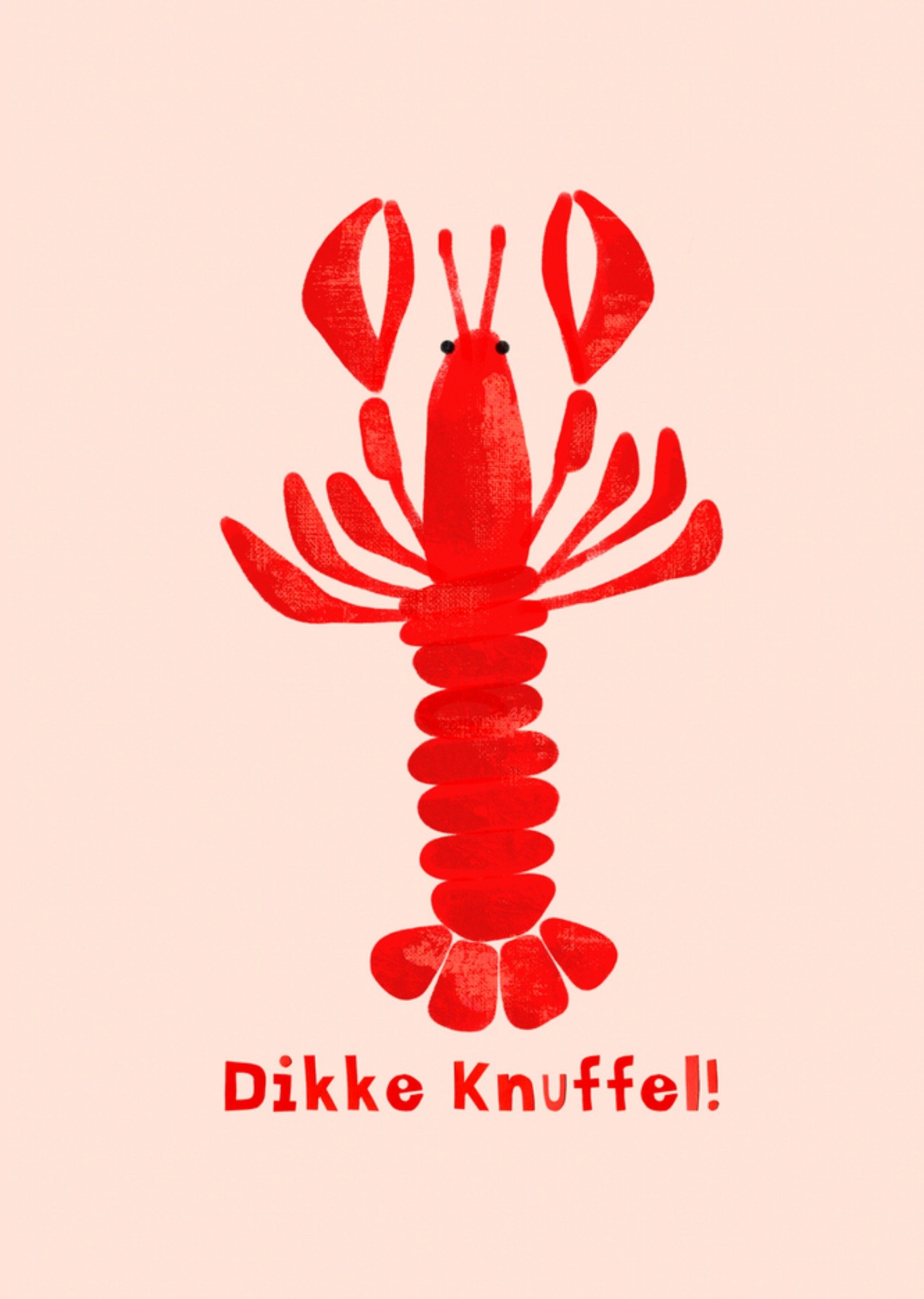 Zomaar kaart Dikke knuffel Kaart Gozde