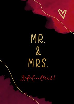 Luckz | Huwelijkskaart | Mr. & Mrs.