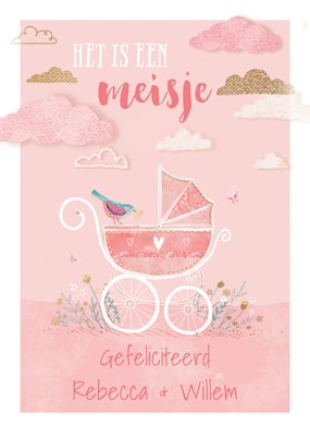 Ling Design | Geboortekaart | met naam