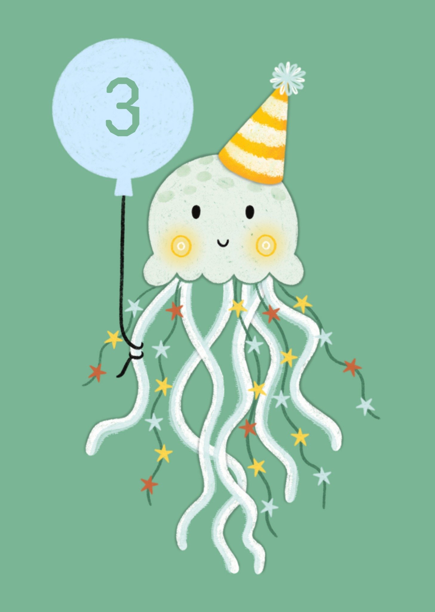 Verjaardagskaart met leeftijd Kaart Marieke Witke