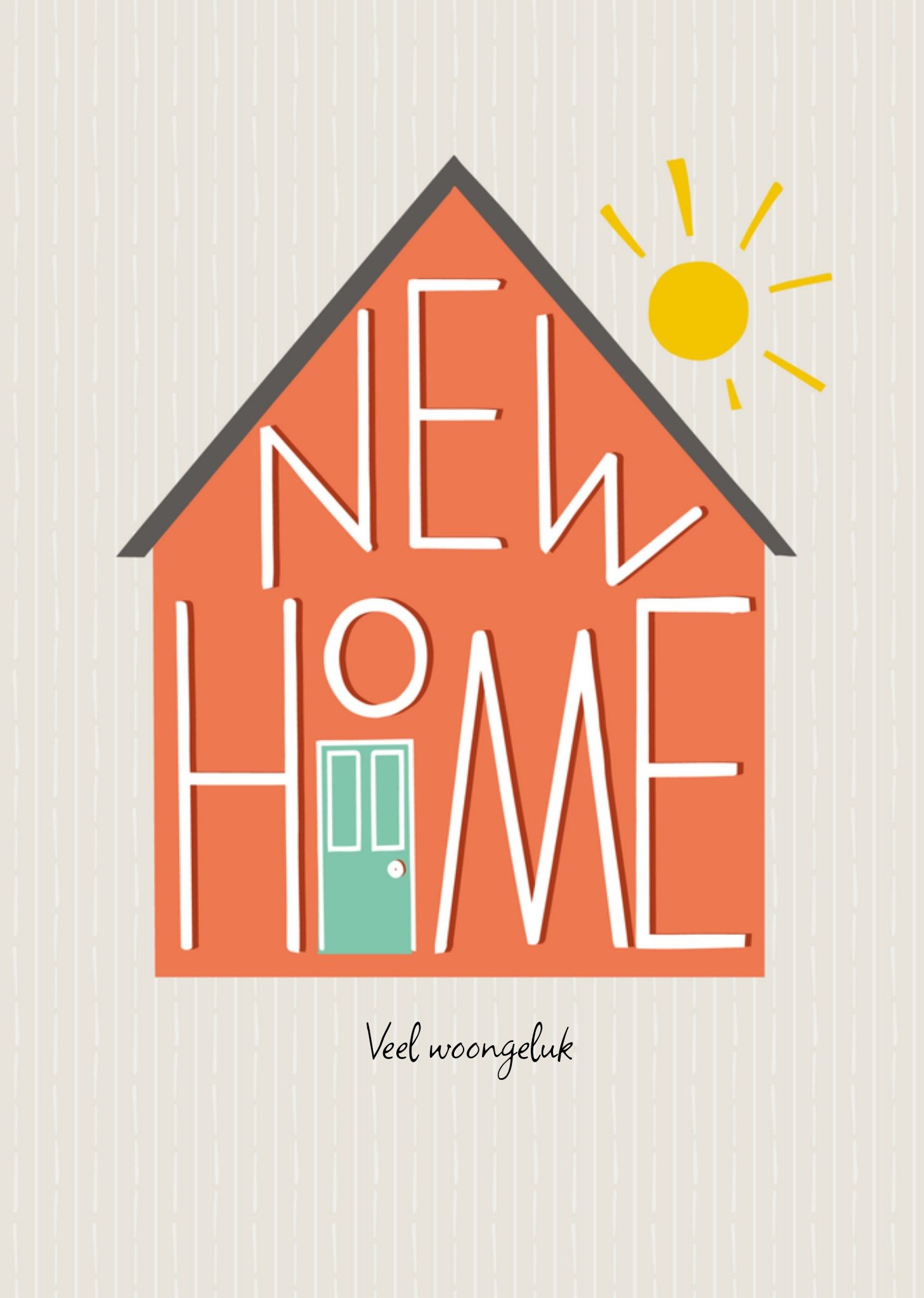 Nieuwe woning kaart illustratie Kaart TMS