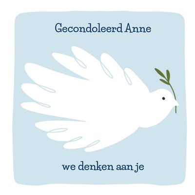 Greetz | Condoleancekaart | met naam