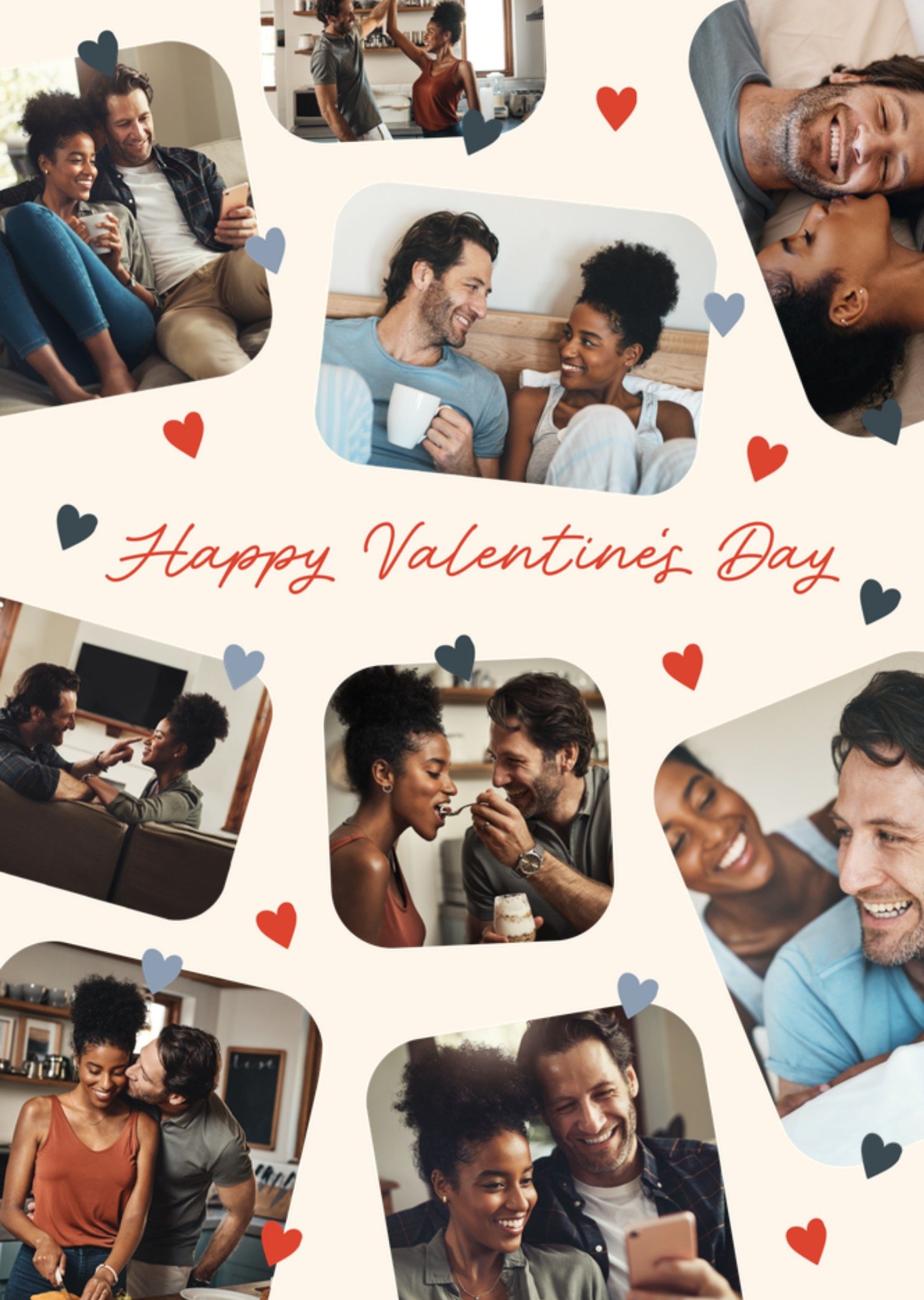 Valentijnskaart Happy Valentine