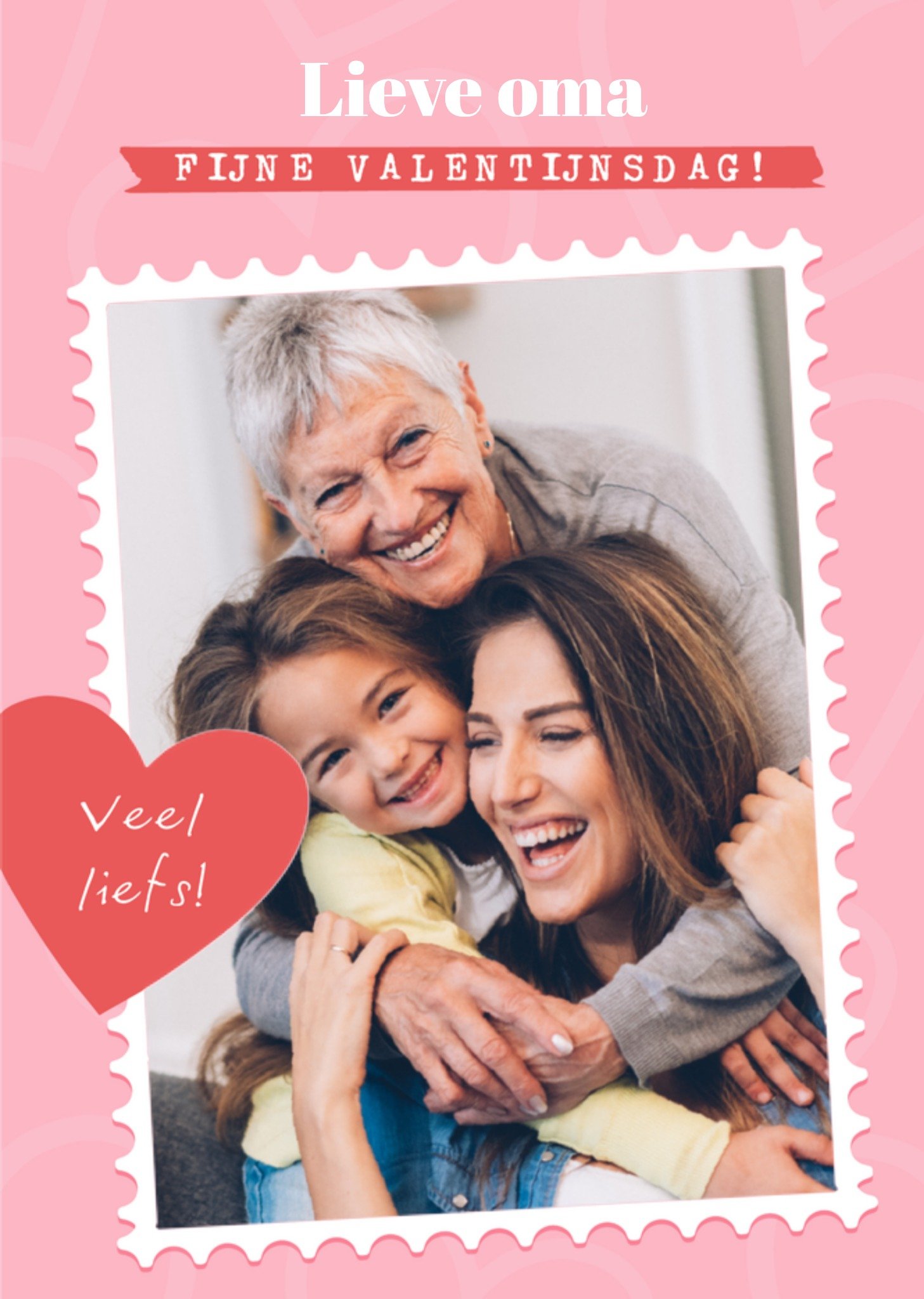Greetz Valentijnskaart Oma Standard Card