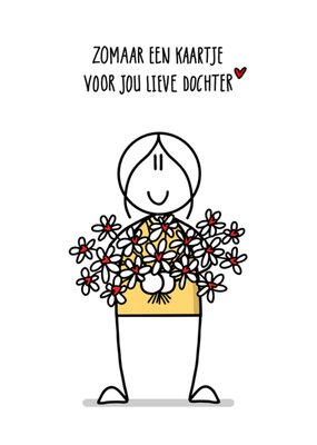 YH Tekent | Zomaarkaart | Dochter