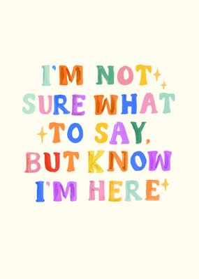 Eleanor Bowmer | Denken aan kaart | Know I'm Here For You