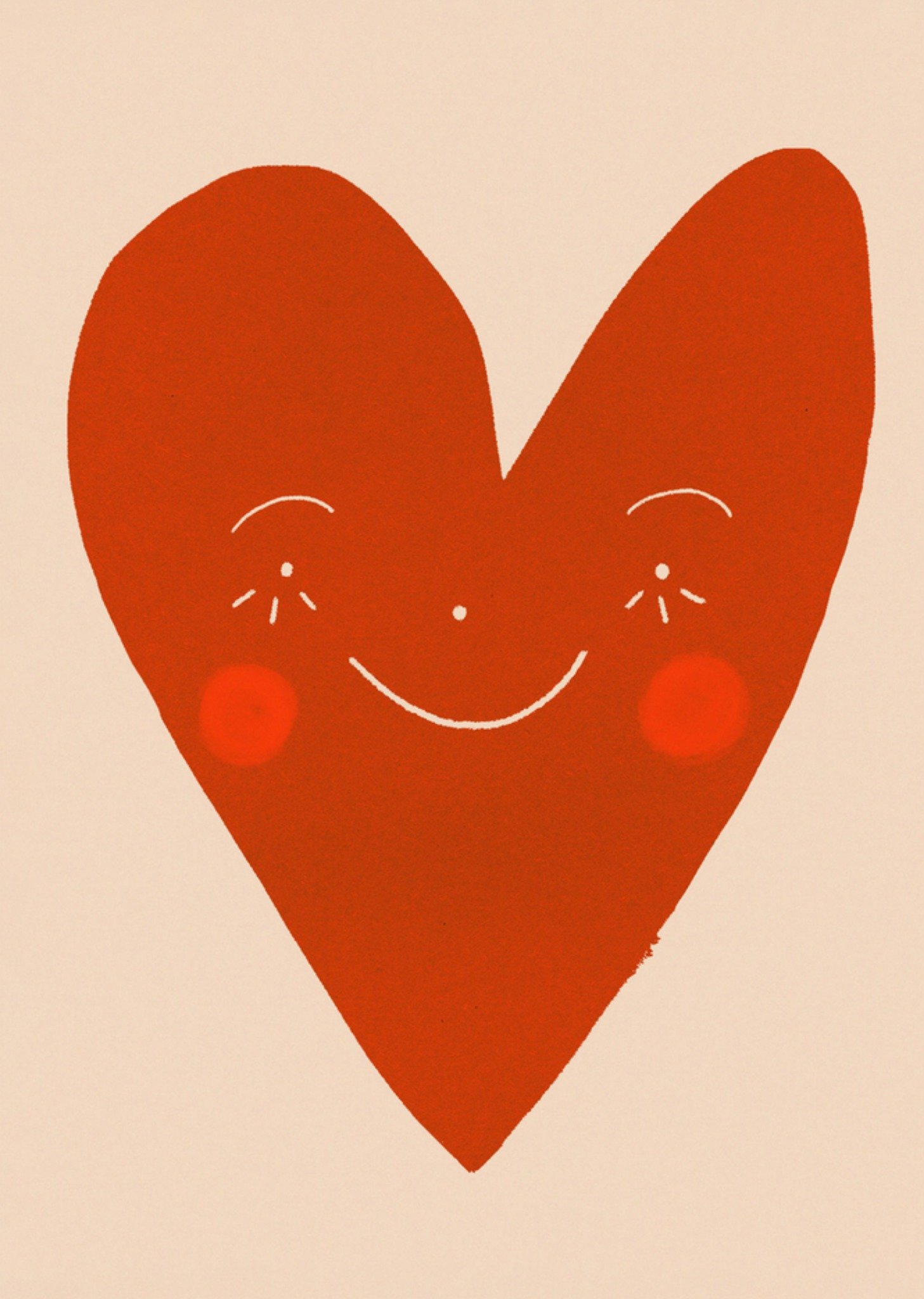 Greetz Jungle Studio Verjaardagskaart Hart Standard Card