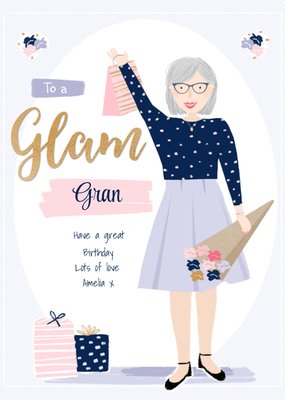 Greetz | Verjaardagskaart | Glam gran