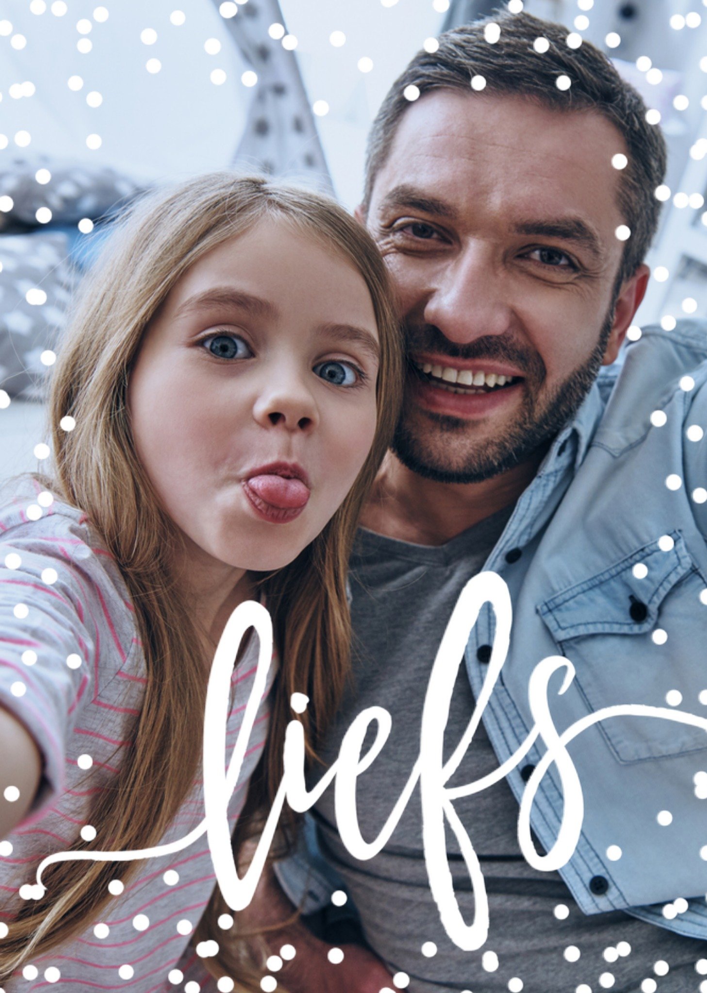 Vriendschapskaart liefs met foto Kaart Luckz