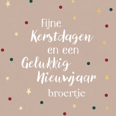 Greetz | Kerstkaart | broertje