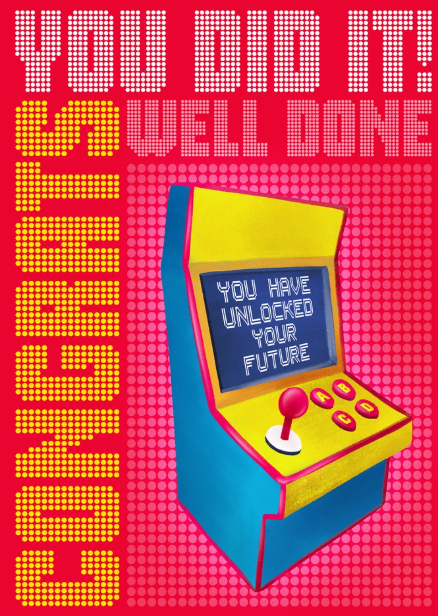 Geslaagdkaart Congrats You did it Kaart Fishuals