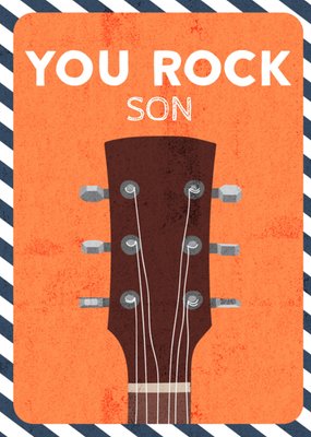 Greetz | Verjaardagskaart | You rock son