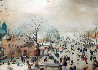 Klaas de Jong | Kunstkaart | winterlandschap