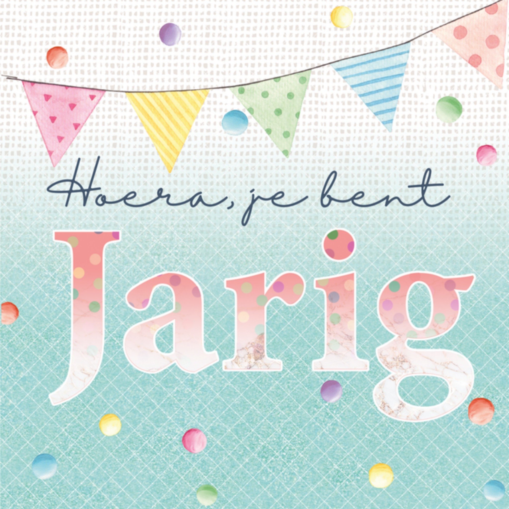 Vejaardagskaart Jongen Vierkante Kaart Endless Mae