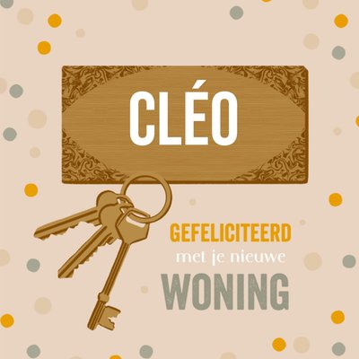 Nieuwe woning kaart | Greetz | Vrolijk