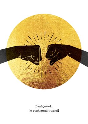 Bright Spot | Bedanktkaart | Minimal illustratie 
