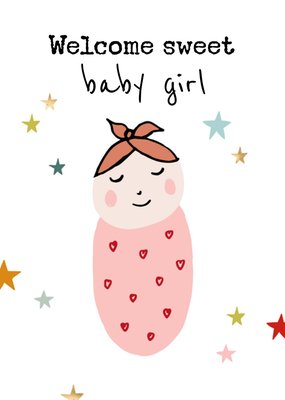 Greetz | Geboortekaart | Baby girl