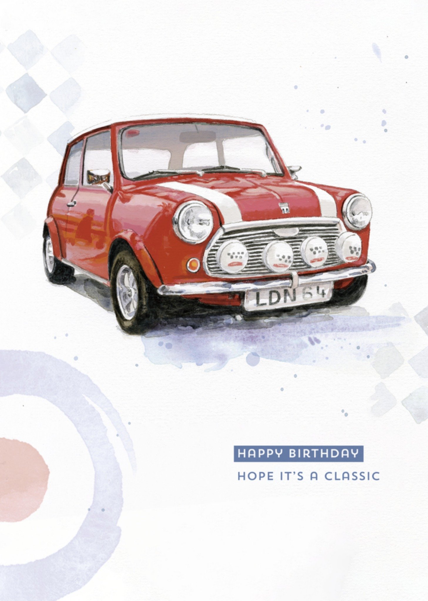 Verjaardagskaart Auto Kaart UK Greetings
