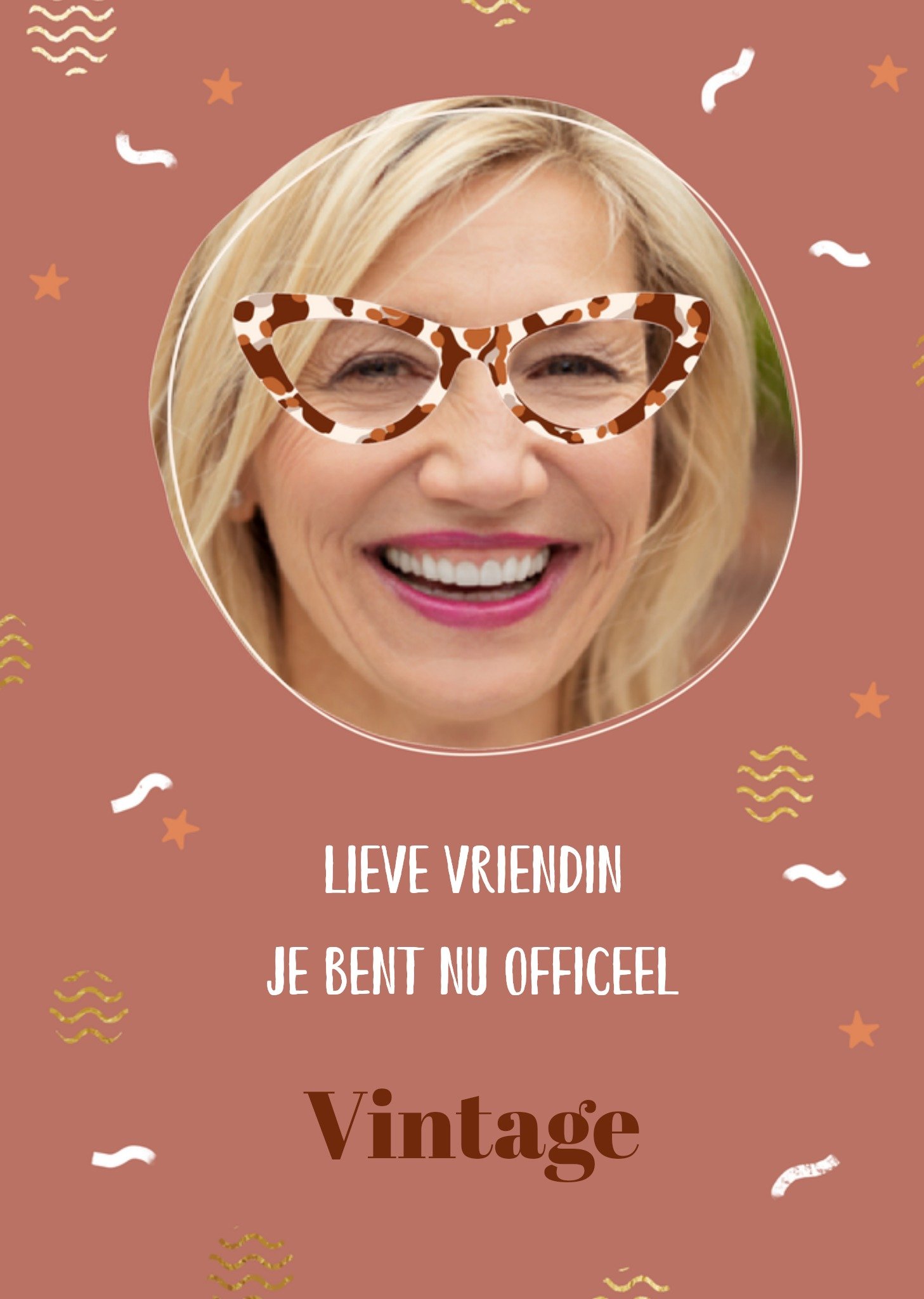 Verjaardagskaart Vintage Greetz