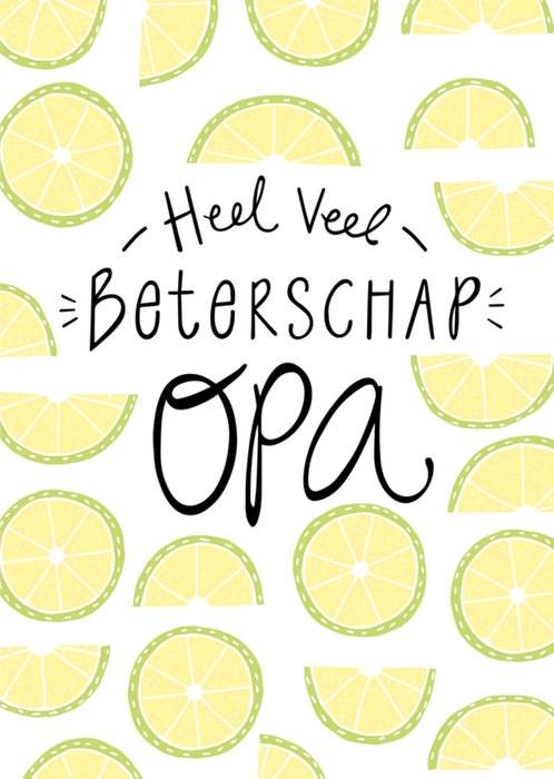 Funny Side Up | Beterschapskaart | Opa