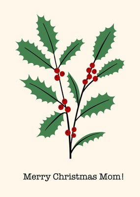 Greetz | Kerstkaart | hulst | mom