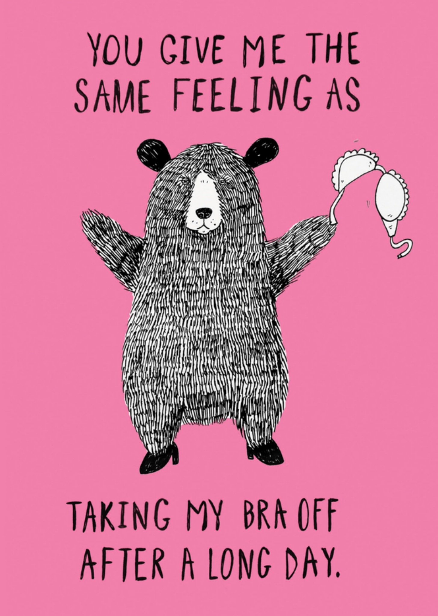 Valentijnskaart grappig Kaart Jolly Awesome