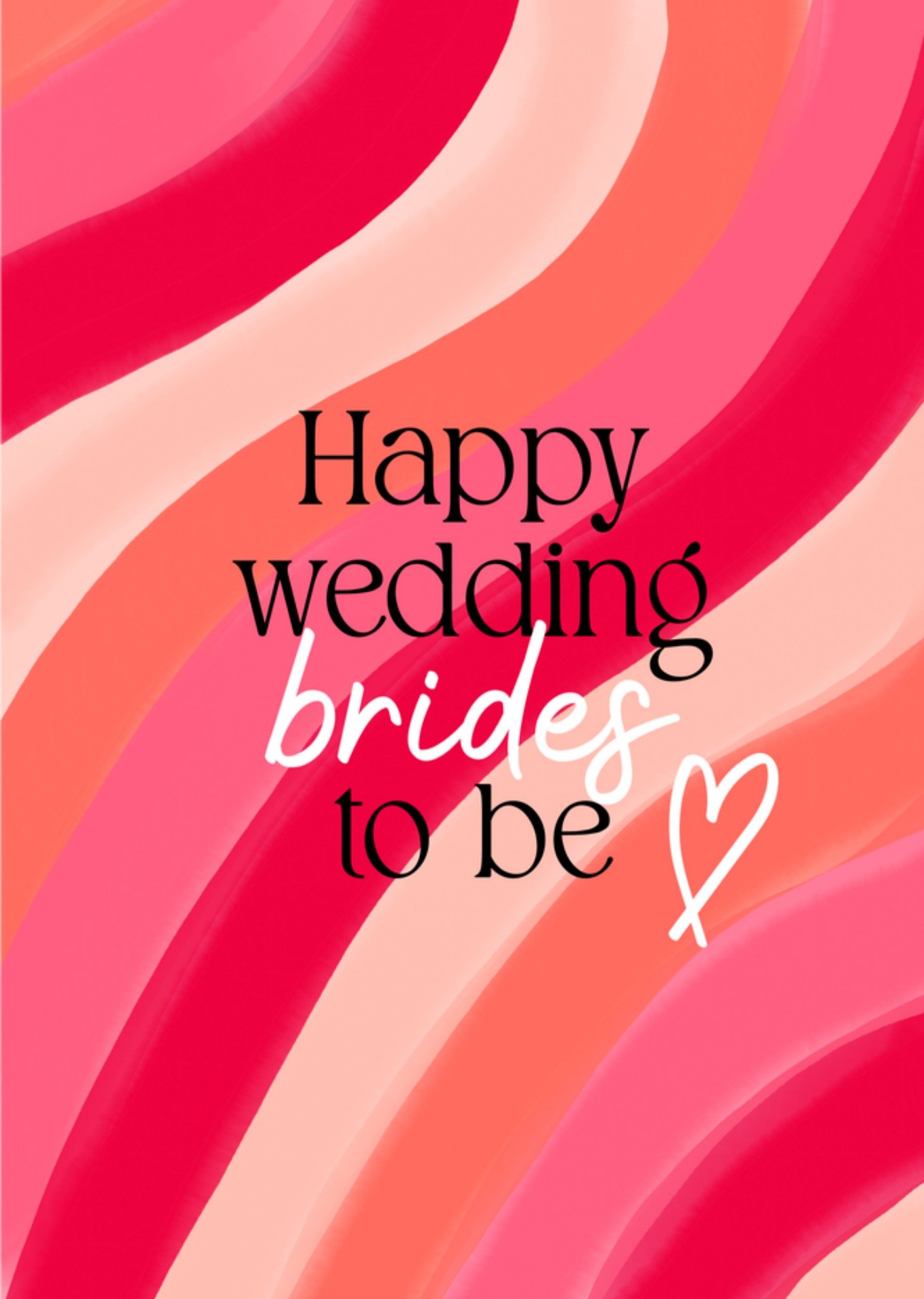 Greetz Huwelijkskaart Brides to be Standard Card