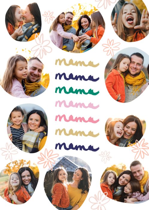 Greetz | Moederdagkaart | Mama mama mama mama mama mama mama | Fotokaart