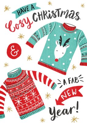 Dalia Clark Design | Kerstkaart | kersttruien