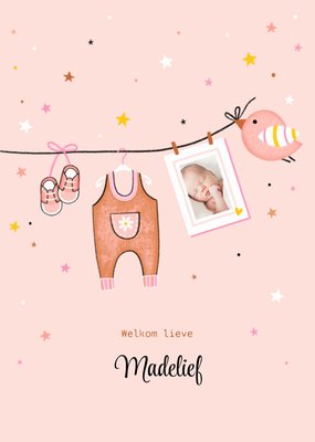Marieke Witke | Geboortekaart | met naam