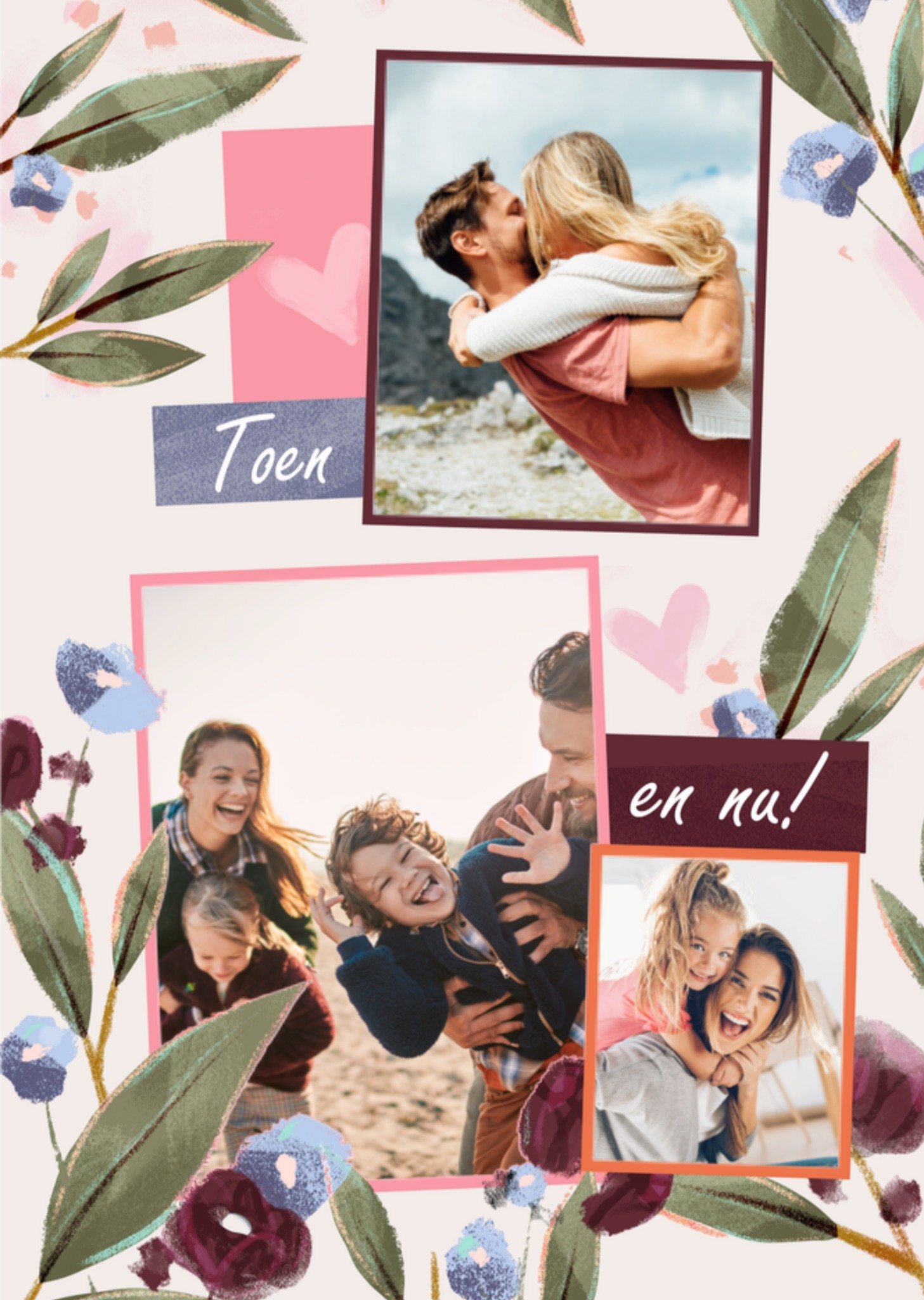 Moederdagkaart Bloemen Kaart Greetz