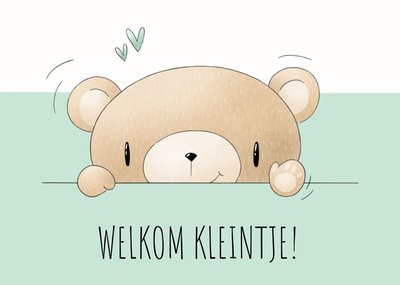 Studio Fred | Geboortekaart | Welkom kleintje