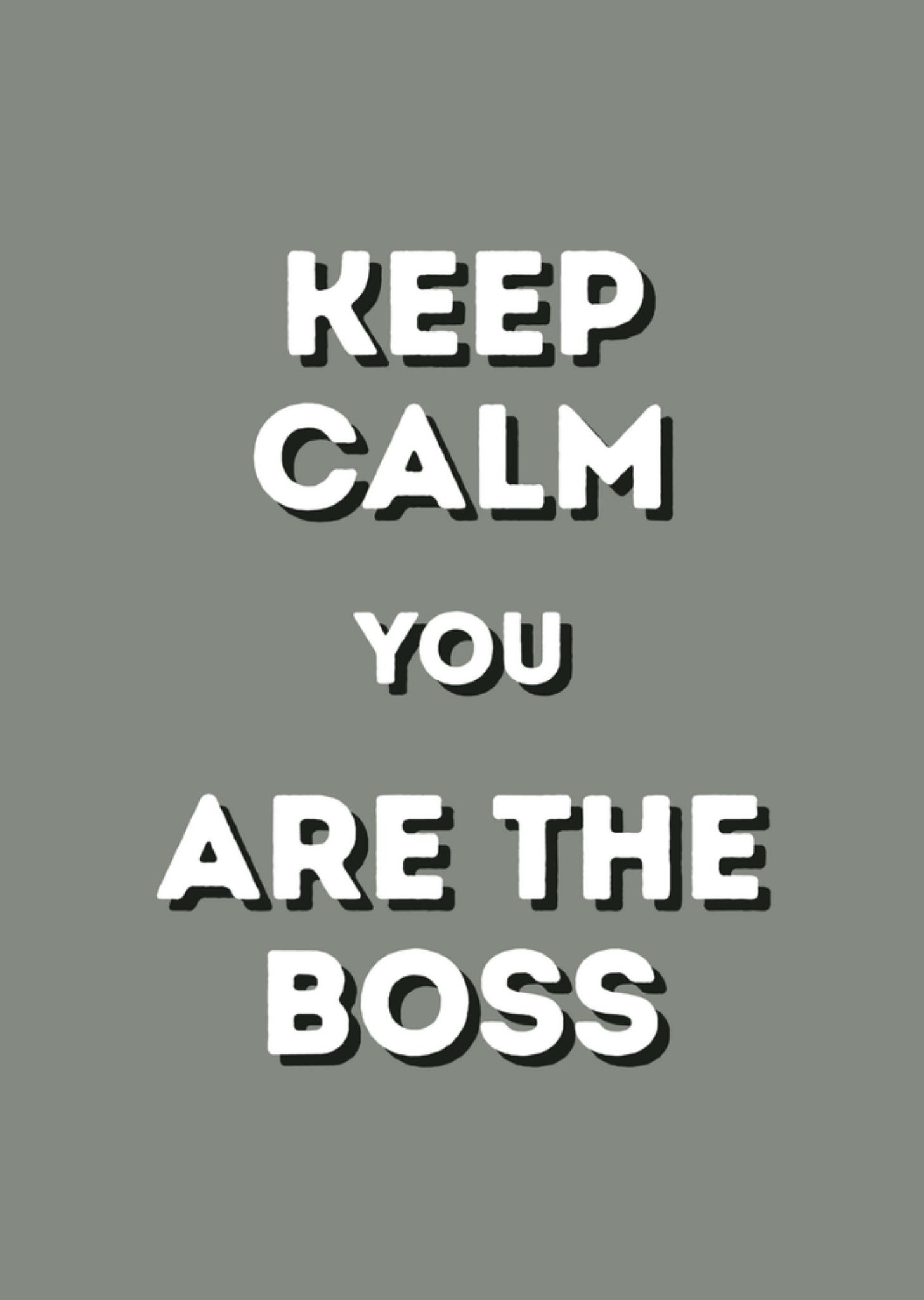Greetz Opening nieuwe zaak Keep calm Standard Card