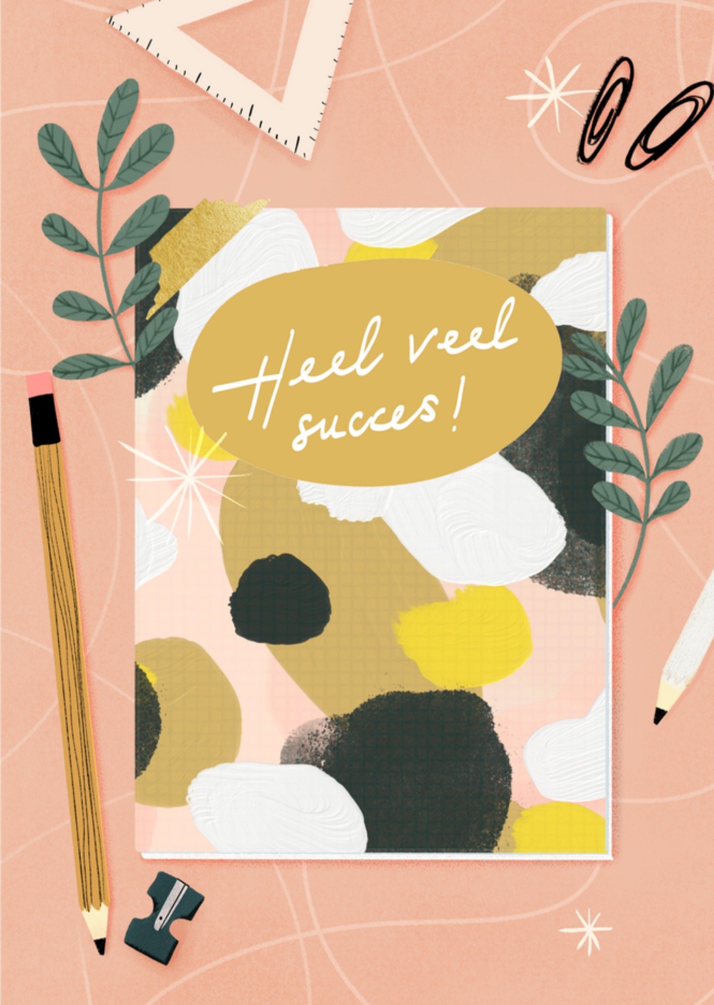 Succeskaart Dami Draws Examen Greetz