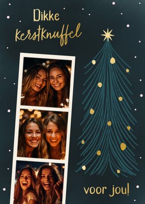 Greetz | Kerstkaart | Dikke kerstknuffel