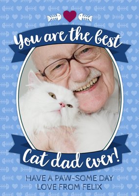 Greetz | Vaderdagkaart | cat dad