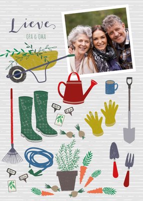 TMS | Zomaarkaart | fotokaart | tuingereedschap